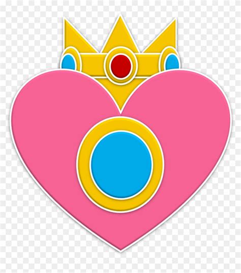 Peach Monarchs Emblem By Rafaelmartins - Princess Peach Crown Logo ...