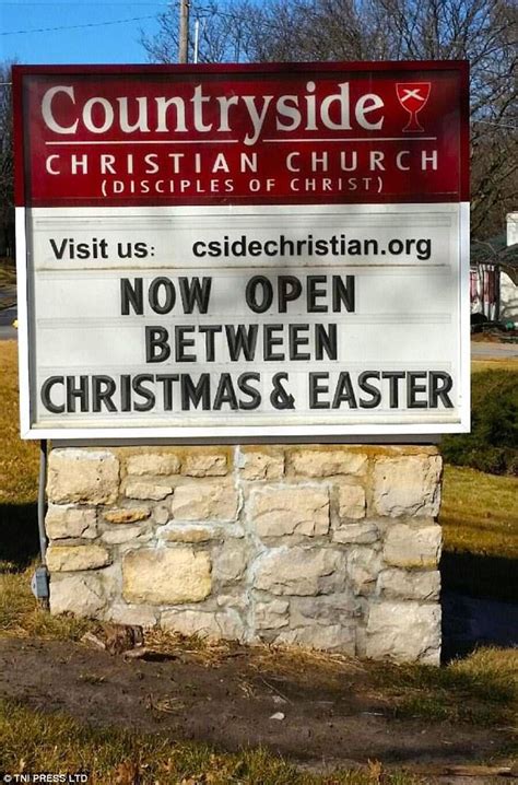 Churches Get Into The Christmas Spirit With Hilarious Signs - Trendfrenzy