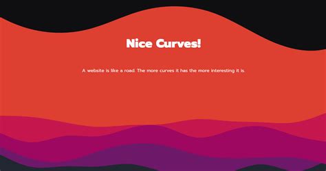 Wavy Backgrounds with CSS & SVG