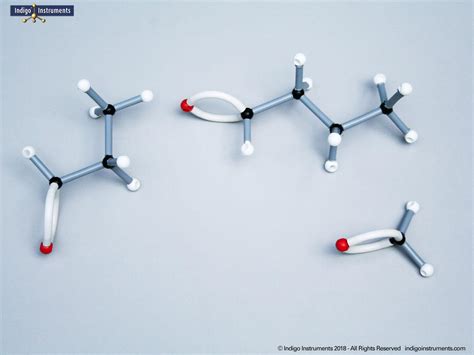 Aldehyde Compounds can be Built with Chemistry Model Set 68845NV