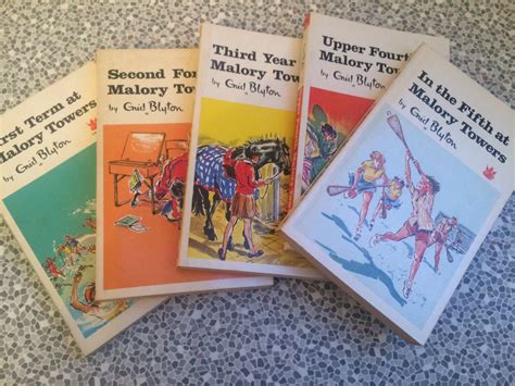 Set of 5 Enid Blyton Malory Towers books 1969 | Etsy | Enid blyton ...