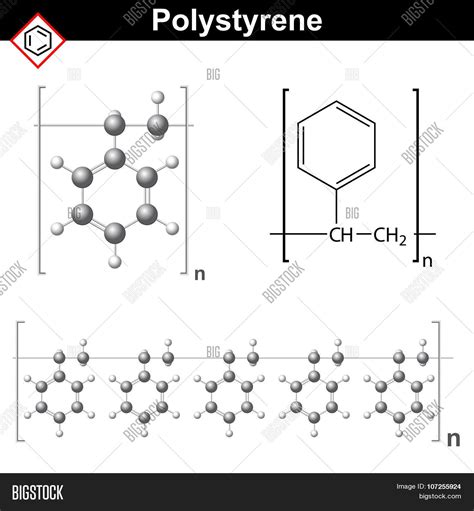 Polystyrene Polymer Vector & Photo (Free Trial) | Bigstock