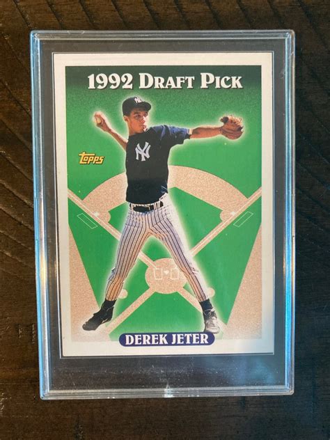 1992 Derek Jeter Rookie Card | Etsy