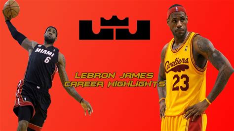 LeBron James Career Highlights - YouTube