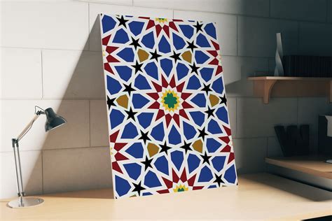 Zellij Poster Zellige Wall Art Islamic Mosaic Zelige Print - Etsy Israel