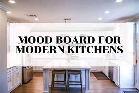 Mood board for modern kitchens - Terrestrial