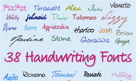 Discovering the Benefits of Handwriting Fonts | Naldz Graphics