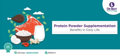 Health benefits of protein powder supplementation