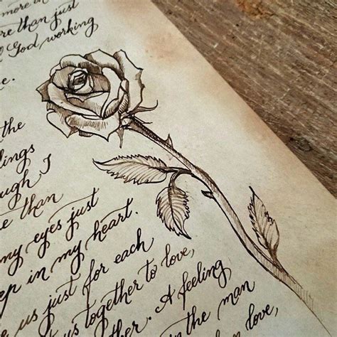 Aged Handwritten Letter | Romantic drawing, Lettering, Old letters