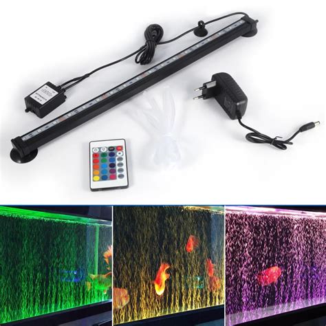 Aquarium LED Lighting 46CM 5050 RGB LED Aquarium Fish Tank Light ...