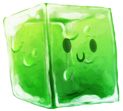 Gelatinous Cube by ShadeySix on DeviantArt