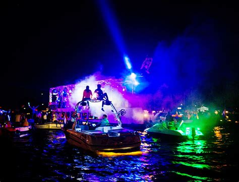 HD wallpaper: boat, party, nautical vessel, water, night, illuminated ...