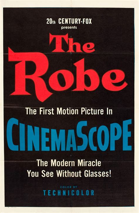 The Robe (#1 of 3): Extra Large Movie Poster Image - IMP Awards