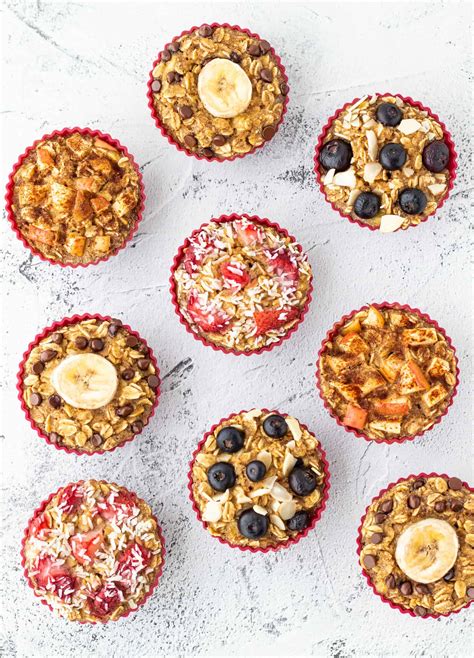 Oatmeal Muffins {4 Healthy Recipes} | Haute & Healthy Living