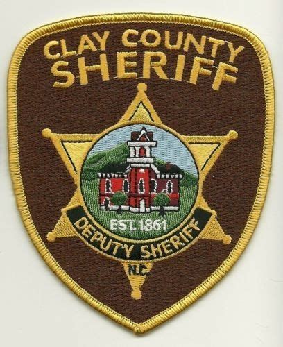 Clay county Sheriff NC | Police patches, Police badge, Police