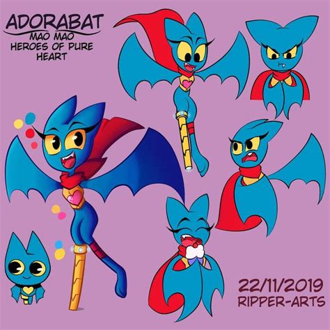 Adorabat! Heroe of pure heart (Fan art) by https://www.deviantart.com/ripper-arts on @DeviantArt ...