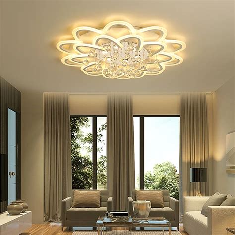 Led crystal ceiling lamp For Living room Bedroom Kitchen Sitting room Light Decoration Lighting ...