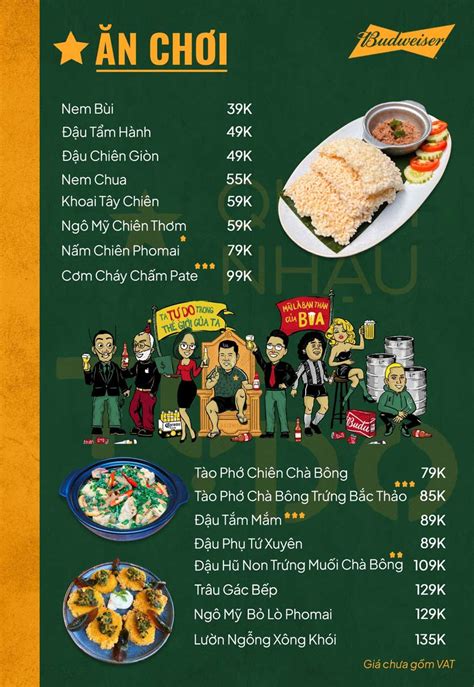 Quán Nhậu Tự Do Linh Đàm - Chỉ đường và xem Menu | PasGo