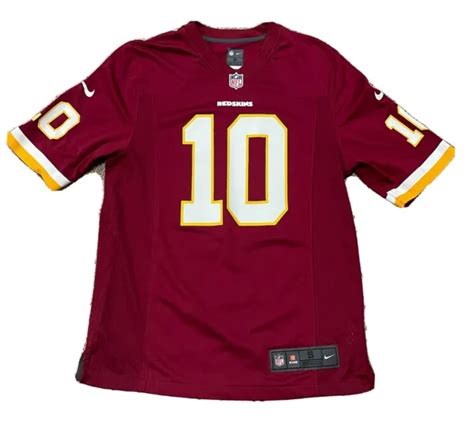 MAILLOT ROBERT GRIFFIN III RG3 NFL Washington Redskins Throwback Nike ...