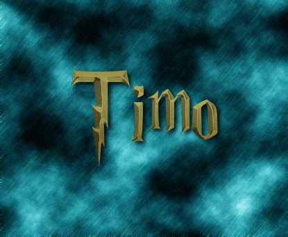 Timo Logo | Free Name Design Tool from Flaming Text