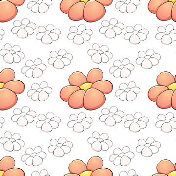 Flowers Vector Floral Pattern Vector, Vector, Floral, Pattern PNG and Vector with Transparent ...