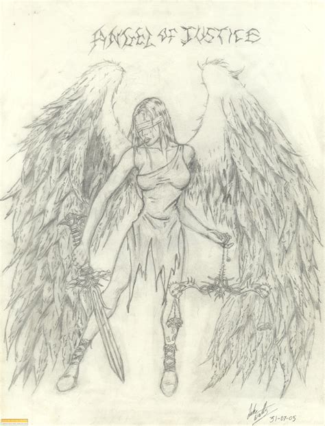 Angel of Justice by LukeQuietus on deviantART