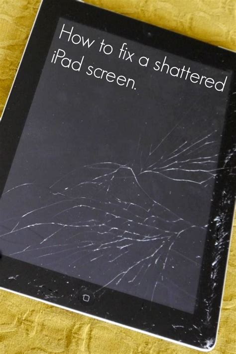 How to fix a shattered iPad screen - C.R.A.F.T. | Ipad repair, Ipad, Screen repair