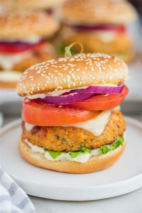 The Best Ground Chicken Burgers - Little Sunny Kitchen