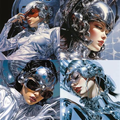 Hajime Sorayama AI Art Style Guide - Explore His Iconic Techniques ...