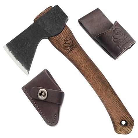 Buy BeaverCraft Carving Axe Hand Forged Hatchet with Sheath - Small Axe ...