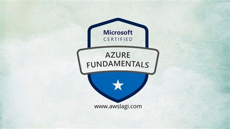 Microsoft Azure Certified Fundamentals AZ-900 - awslagi.com