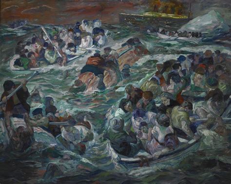 Sinking of the Titanic [Max Beckmann] | Sartle - Rogue Art History