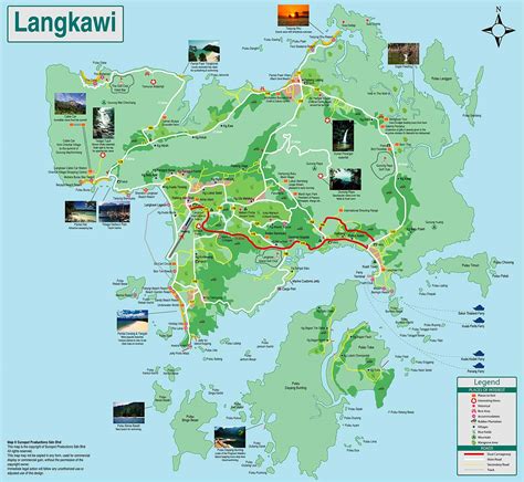 Map Of Langkawi