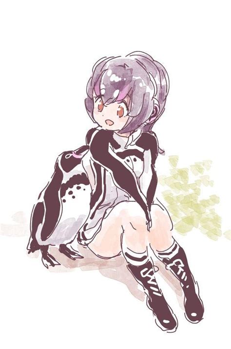 Hululu and Grape-kun | Grape-kun | Kemono friends, Anime, Neko girl