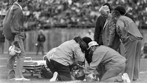 Darryl Stingley Hit By Jack Tatum - Paralyzed From Neck Down