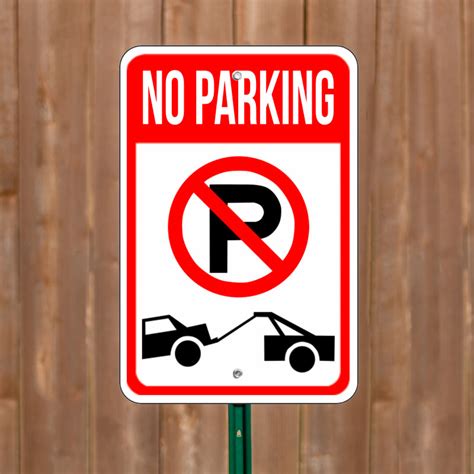 Custom Parking Signs | Custom Parking Signs - 24HourWristbands.Com