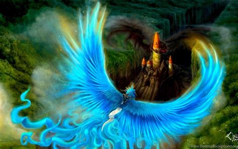 Blue Phoenix HD Wallpapers - Top Free Blue Phoenix HD Backgrounds ...