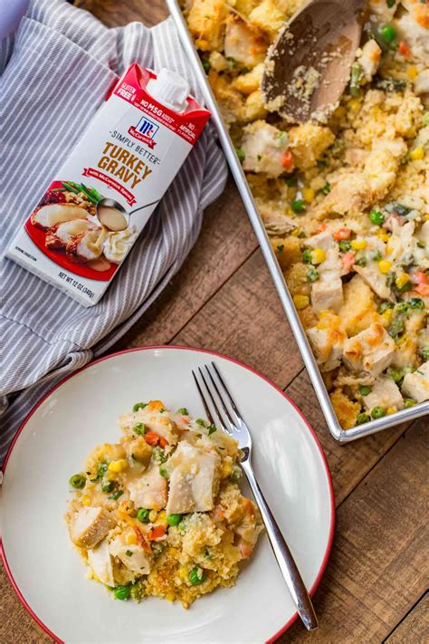 Leftover Turkey Casserole Recipe - Dinner, then Dessert