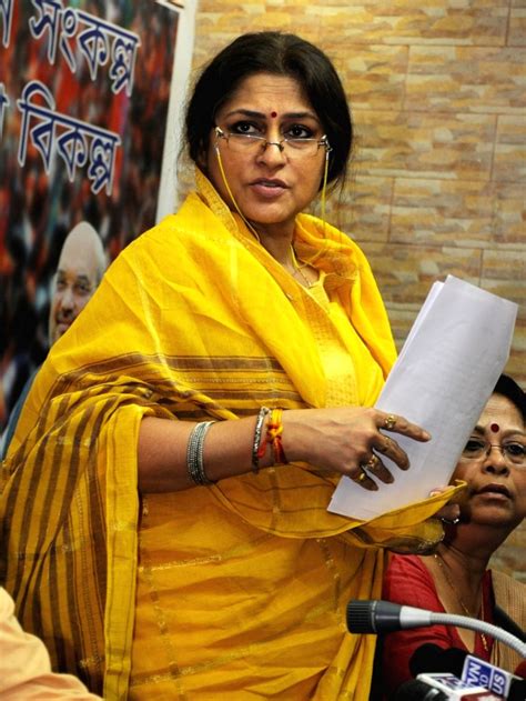 Roopa Ganguly during a BJP programme