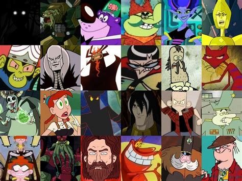 Villains of Cartoon Network | Animated cartoon characters, Arch enemy, Cartoon crossovers