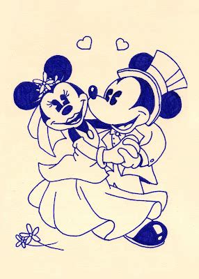 Young Designs Blog: Mickey & Minnie Wedding