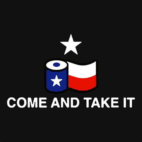 Custom Come And Take It Texas Flag License Plate By Ooredoo - Artistshot