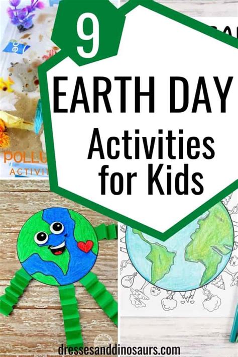 Awesome Earth Day Activities for Kids - Dresses and Dinosaurs