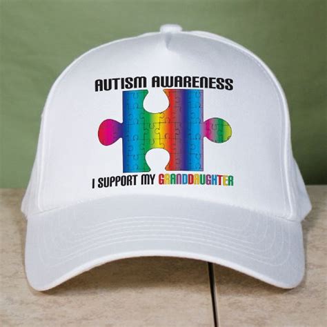 Personalized Autism Support Hat | MyWalkGear.com