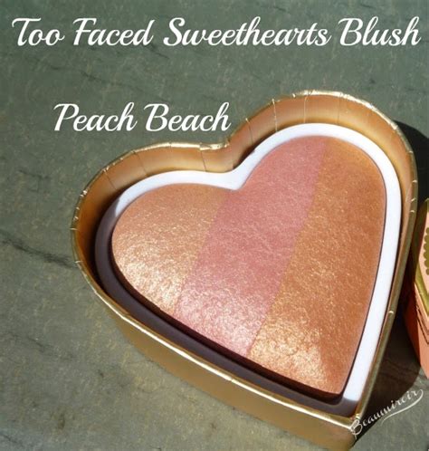 Too Faced Sweethearts Blush in Peach Beach for a warm glow - Beaumiroir