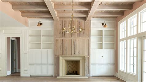 Pecky Cypress Wood Ceilings | Shelly Lighting