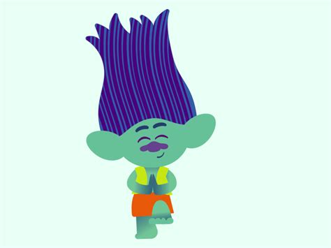 DreamWorks Trolls - Branch Sticker by Bare Tree Media on Dribbble