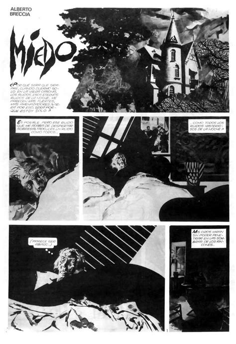 Alberto-Breccia.net « Miedo « Bibliographie – Alberto Breccia Graphic Novel Layout, Comic Layout ...