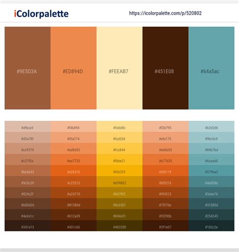 76 Latest Color Schemes with Peach Color tone combinations | 2024 | iColorpalette