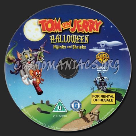 Tom and Jerry Halloween Hijinks and Shrieks dvd label - DVD Covers & Labels by Customaniacs, id ...